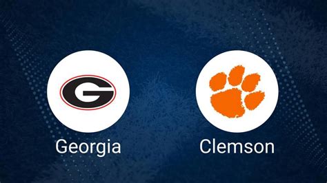 Georgia vs. Clemson: Best Bets, Odds, Predictions to .